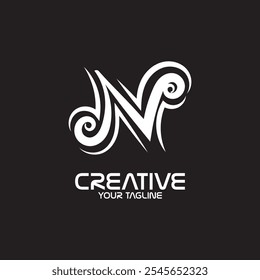 LETRA ÚNICA Y SIMPLE EN EL LOGOTIPO