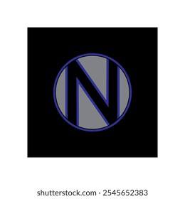 UNIQUE AND SIMPLE LETTER N LOGO