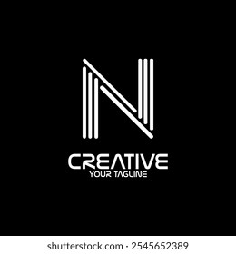 LETRA ÚNICA Y SIMPLE EN EL LOGOTIPO