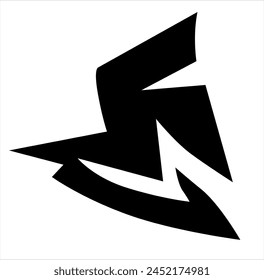 unique simple logo from tribal