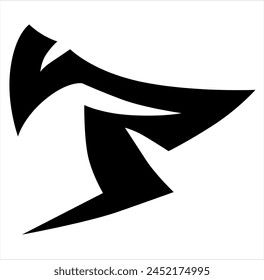 unique simple logo from tribal