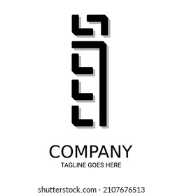 Unique, simple, and very cool 3D letter I logo design. Perfect for t-shirts and more.