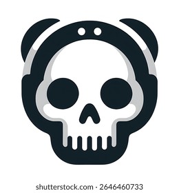 An unique skull design for fashion and t shirts 