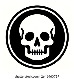 An unique skull design for fashion and t shirts 