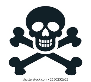 Unique skull icon vector design 