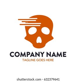 Unique Skull Logo