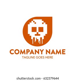 Unique Skull Logo