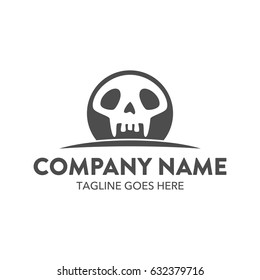 Unique Skull Logo