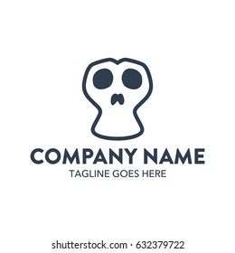 Unique Skull Logo