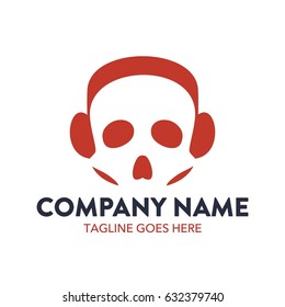 Unique Skull Logo