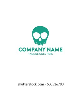 Unique Skull Logo Template