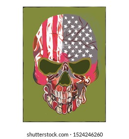  Unique skull for tattoo motif