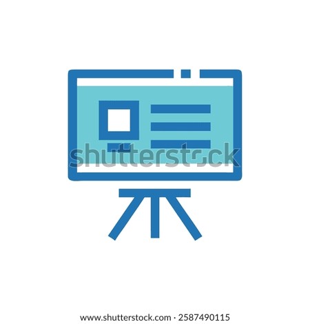 Unique Smart Board Icon Design