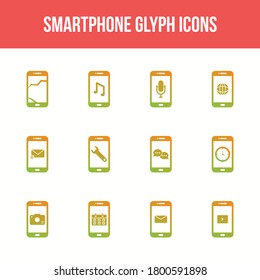 Einzigartiges Smartphone-Vektorsymbol