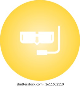 Unique Snorkel Vector Glyph Icon