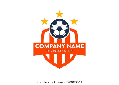 Unique Soccer Football Team Badge Logo Template