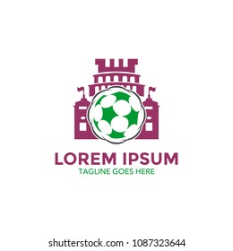 unique soccer logo. icon. vector illustration