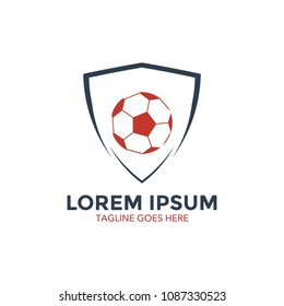 unique soccer logo. icon. vector illustration