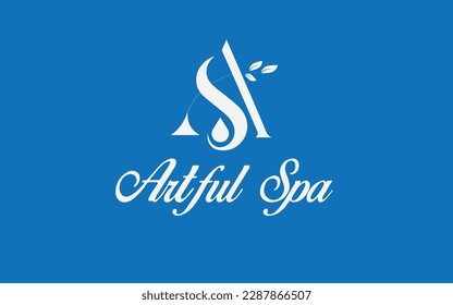 unique spa logo design, modern spa logo, creative spa logo