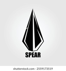 Unique Spear head Icon Vector