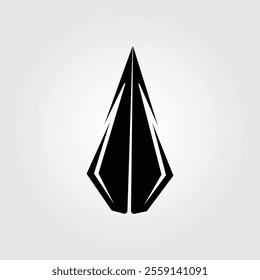 Unique Spear Icon Design vector 