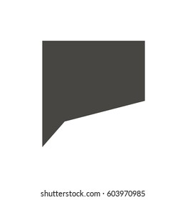 unique speech bubble icon
