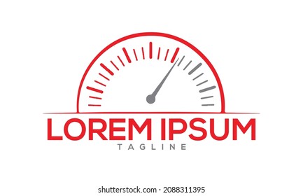 Unique Speed Meter Logo Modern And Minimalist Vector And Abstract Logo