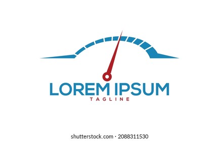 Unique Speed Meter Logo Modern And Minimalist Vector And Abstract Logo