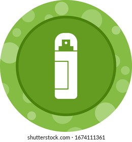 Unique Spray Vector Glyph Icon