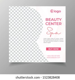 Unique Square Editable modern Social Media banner Template. Anyone can use This Design Easily. Promotional square web banner for social media. Elegant sale and discount promo.