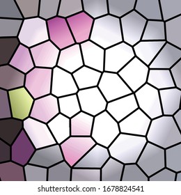 Fondo de efecto de cristal manchado único