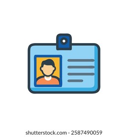 Unique Student ID Card Icon Design