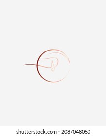 A unique and stunning handwritten letter S vector logo template
