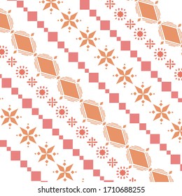 Estilo único de bordado para la decoración de la habitación.