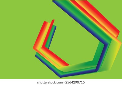 Unique Style Fluid colorful background. Trendy geometric background. Fluid shape illustration. 
