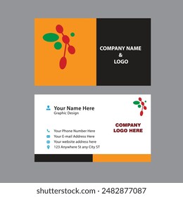 Unique Styles Editable Business Card