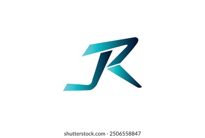 Unique stylize R logo design