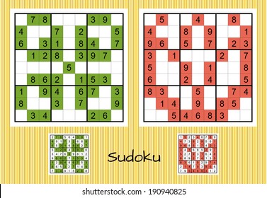 Unique sudoku set