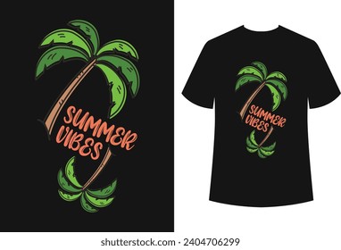 Unique Summer Vibe T-shirt Design