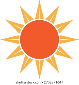 Icono único del Vector solar para el negocio