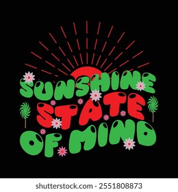 Unique Sunshine T-shirt  design and typography 