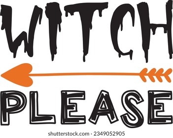 Unique SVG Design Story;  Witch Please