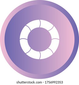 Einzigartiges Symbol für die Vektorgrafik des Schwimmens