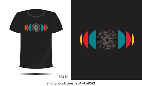 unique symbol Vector illustrations. For t-shirt prints and other uses