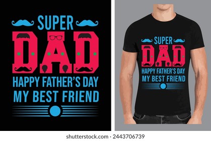 A unique T shirt design on World Father's day .