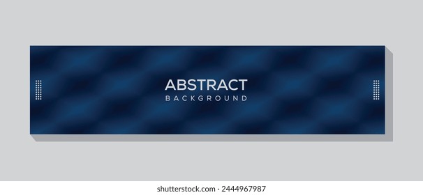 Unique technology simple and clean abstract background for social media cover photo use gradient dark blue color background