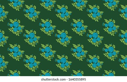 Unique template for spring, with beautiful leaf and flower background.