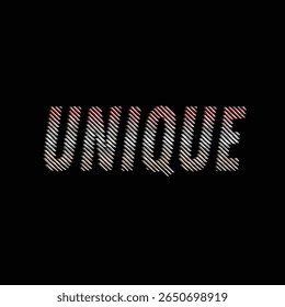 Unique Text Effect Design A Striking