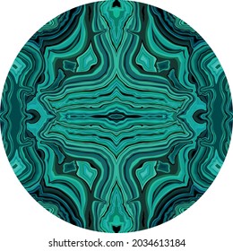 Unique texture of marble and precious mineral in vector for your design. Gem in macro