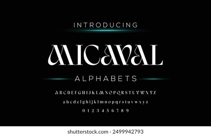 Unique thick rounded decorative display font vector